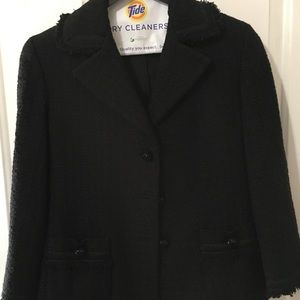 Talbots Embellished Tweed Blazer (size 4)